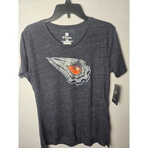 Edmonton Oilers Fanatics Women's Grey Tee Medium